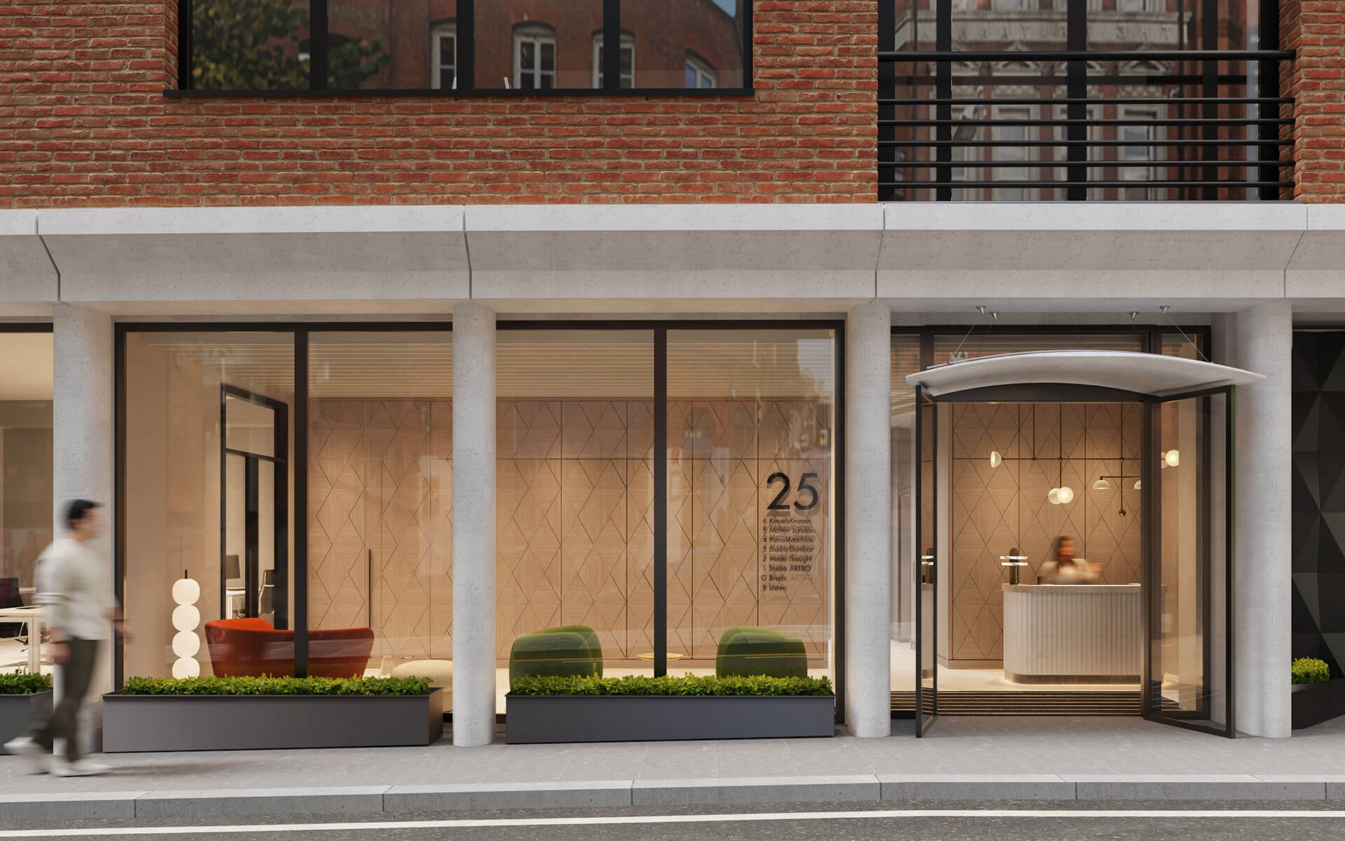 25 Hosier building exterior
